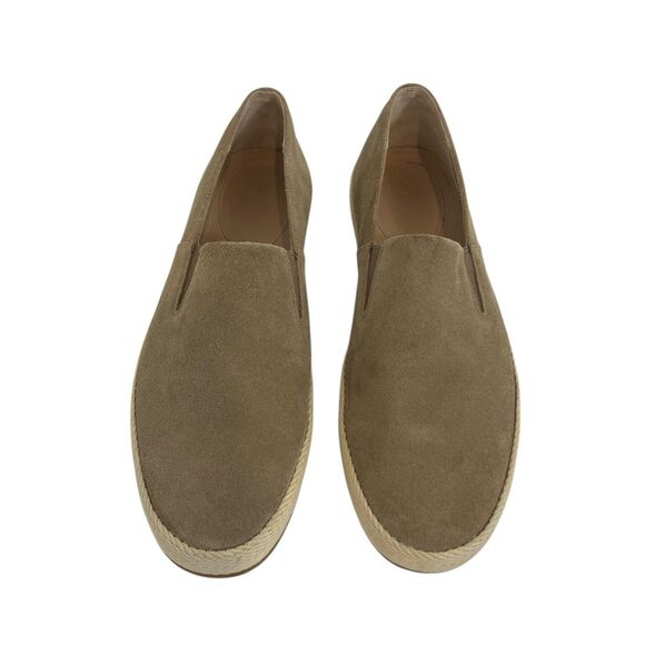 Vince Suede Espadrille Slip On Loafers Taupe Mens Size 9.5 EU 43 Casual Shoes main image 7
